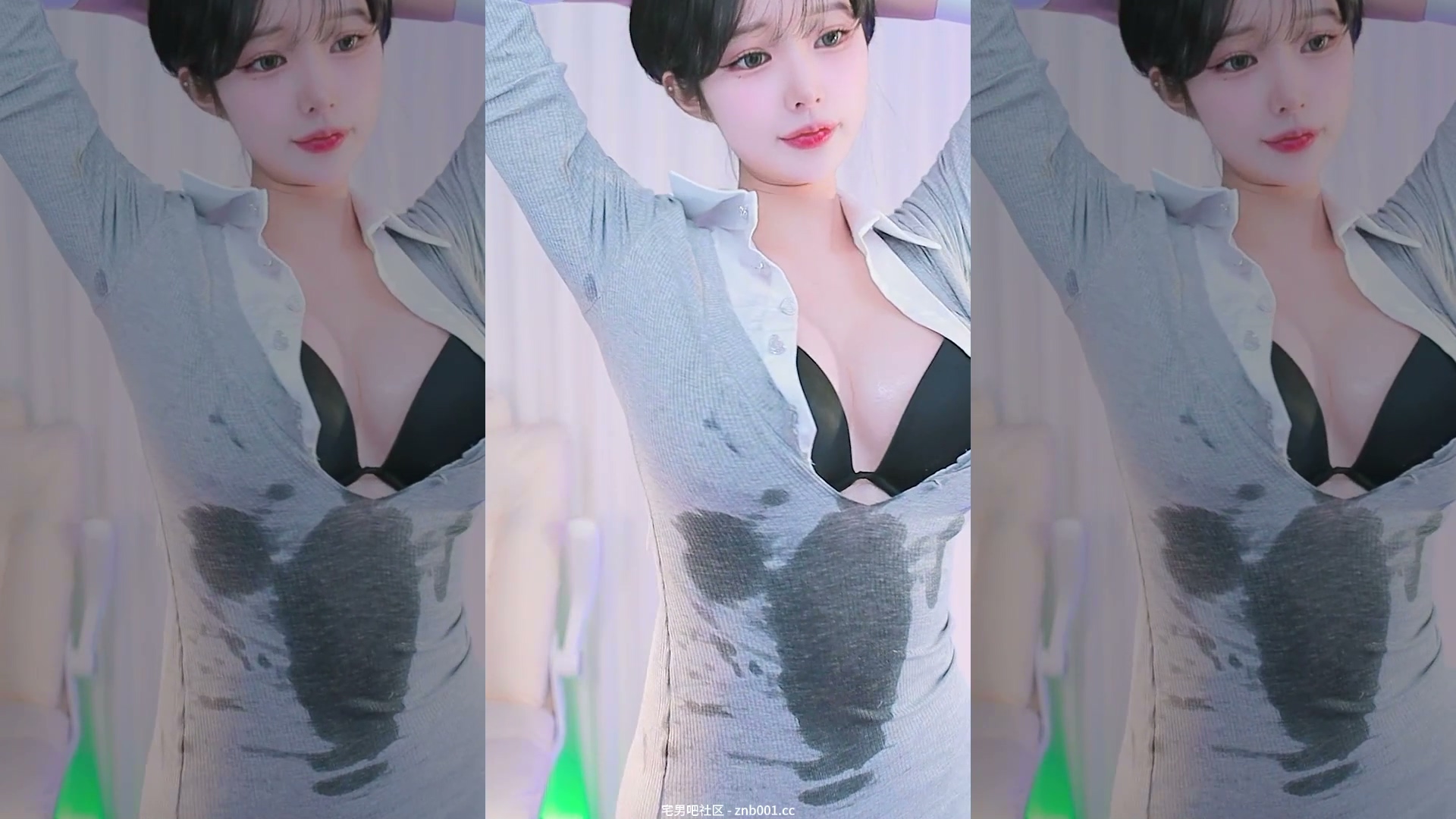 图片[3]-韩国主播BJ明楚 剪刀剪衣服+胸前抹油热舞【4V/1.83G】-大幕网